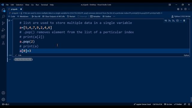 LIST - PYTHON | V-CODE | CSI | VIT-AP смотреть онлайн