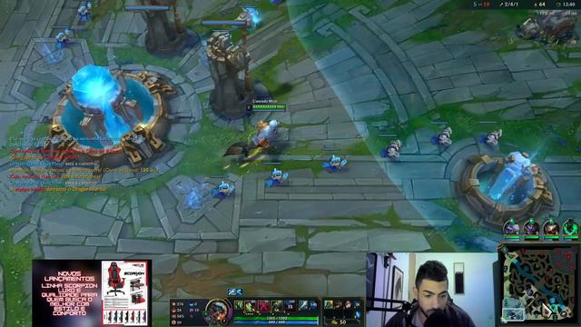 ESSE CAMPEÃO FEZ ALGO HORRIVEL... E TENTOU CARREGAR 4 TROLS смотреть онлайн