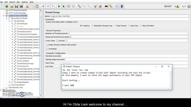 Video Pribadi - Create Simple Jmeter Login Test script & run performance testing смотреть онлайн