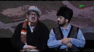 Забаре сценка Во дворе Асхаб Джабраилов, Рудольф Мишаев, Вахид Исмаилов