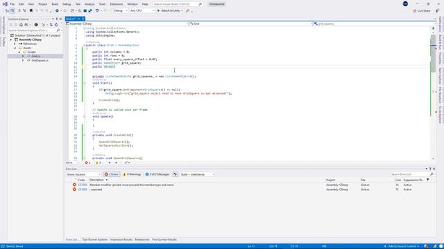 How to create sudoku grid in Unity смотреть онлайн