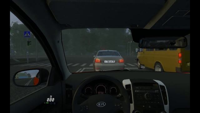 Поездка в деревню (Сity Car Driving 1.3.2)Kia Сee'd смотреть онлайн
