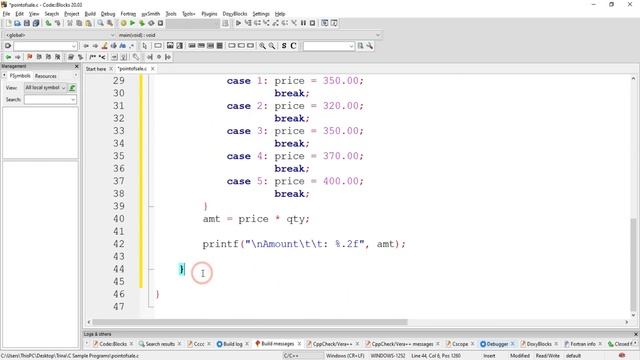 Point of Sale (POS) System Using C Language | C Programming Tutorial смотреть онлайн