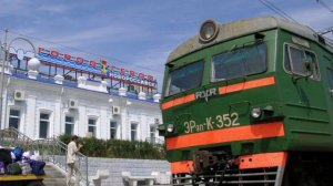 Информатор вокзала Новороссийск (самодельный)