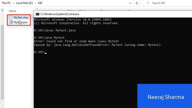 Error: Could not find or load main class | Caused by: java.lang.ClassNotFoundException | In Hindi смотреть онлайн