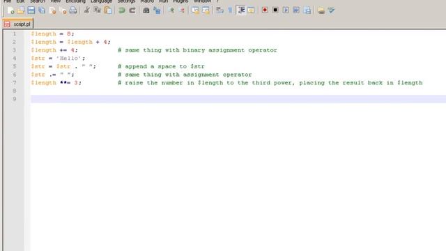 Perl tutorial: Basics (Lesson 1) смотреть онлайн