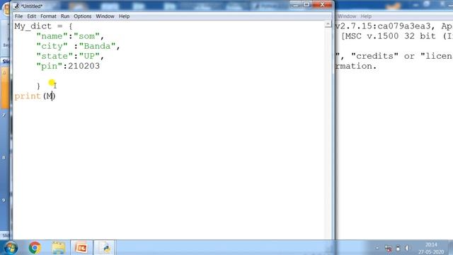 Dictionary Python 3 смотреть онлайн