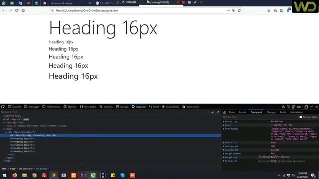 3. Bootstrap 4 Typography #Typography W3Schools #BeingPrakashDubey #WebsiteDesign смотреть онлайн