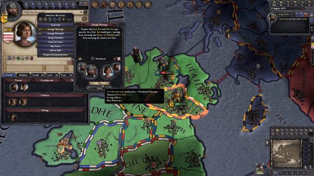 Catholic Ireland - Crusader Kings 2 #3 A Duke of Ulster смотреть онлайн