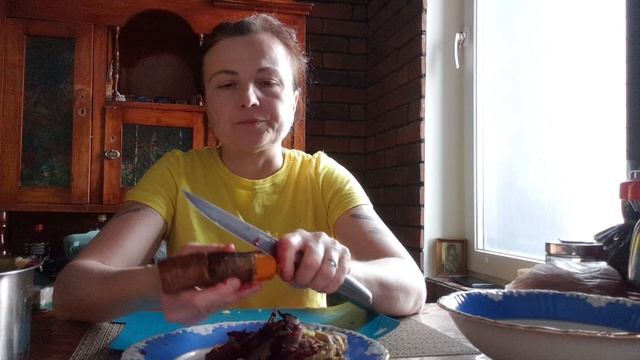 Ждули,или как порезать овощи на винегрет,не закрывая рта ?☝#влог #болталка #влоговыйканал