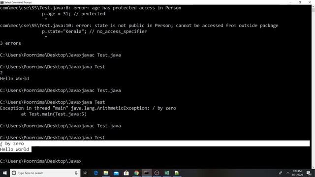 Lecture 07 - Introduction to Exception Handling смотреть онлайн