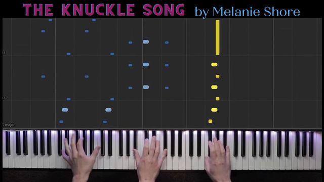 The Knuckle Song | DUET | SYNTHESIA piano roll, смотреть онлайн