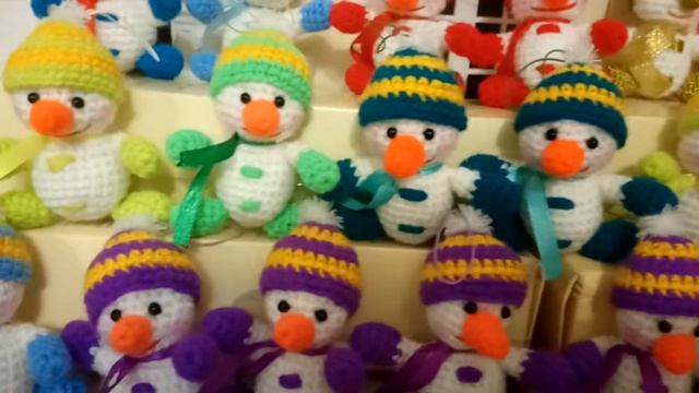 Вязаные Снеговики!!! ???☃️☃️☃️☃️?? смотреть онлайн