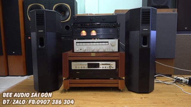 trời sinh 1 cặp nghe nổi da gà với Bose 701 và pre power Mỹ 800watt Carver 35x,C5 смотреть онлайн