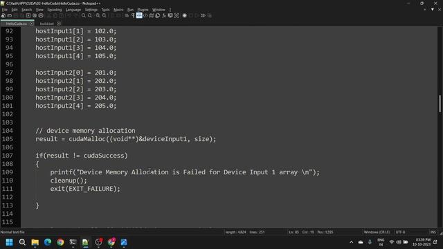Cuda Hello Program in C on Nvidia on Windows (Hindi) смотреть онлайн