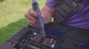 Аккумуляторный гравёр Greenworks GPT-8VRT - как выглядит и зачем нужен