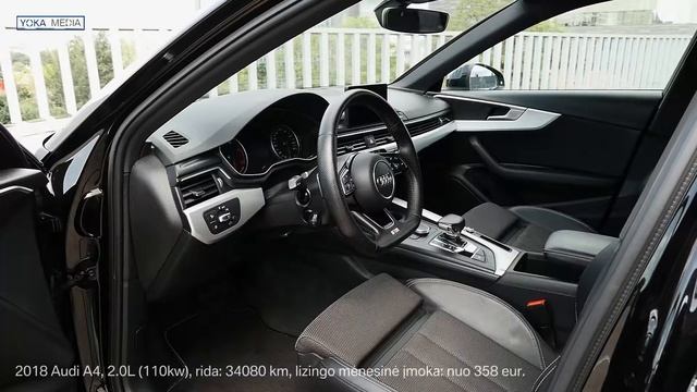 2018 Audi A4 Avant B9 8W 2.0 TDI 150 Hp Visual Review смотреть онлайн