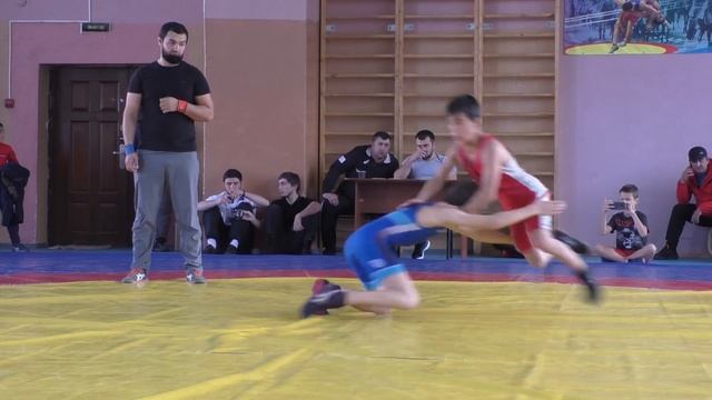 Тебуев Динислам (КЧР) - Саюнц Егор (Ставрополь) смотреть онлайн