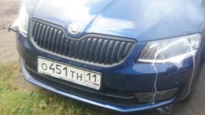 Установленный омыватель фар октавия а7