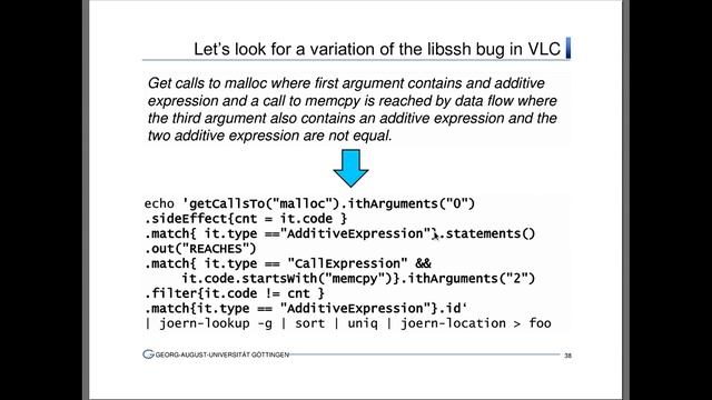 31C3 - Mining for Bugs with Graph Database Queries смотреть онлайн