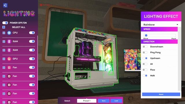 PC Building Simulator 2: New RGB Lighting Application смотреть онлайн