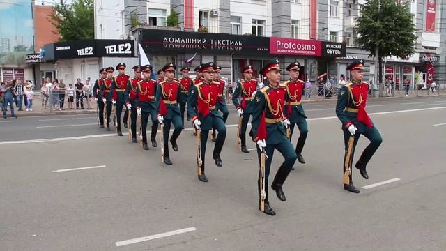 Выступление Преображенского полка.Орёл 2021. mp4 смотреть онлайн