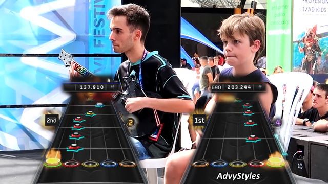 GUITAR SINTIÓ EL VERDADERO TERROR!! | Torneo Guitar Hero Gamepolis 2019 смотреть онлайн