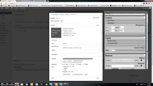 Threejs as a Wordpress plugin (update) смотреть онлайн