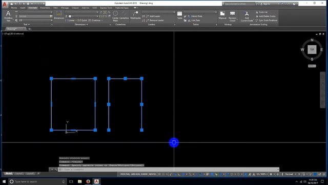 HOW TO STRETCH WITH GRIPS IN AUTOCAD 2018 #AUTOCADTUTORIAL смотреть онлайн