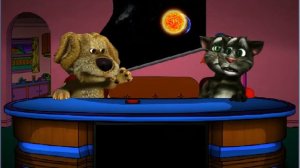 Talking tom and ben news the simpsons (my version)