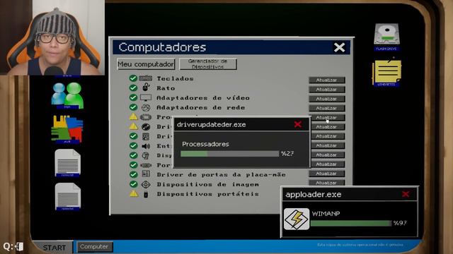 ESSE COMPUTADOR TEM UM VIRUS ASSUSTADOR - Computer Repair Shop смотреть онлайн