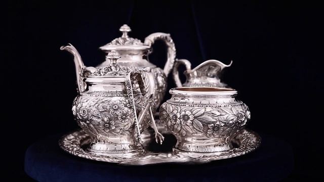 Серебряный чайный комплект S. Kirk & Son Maryland Tea Set смотреть онлайн