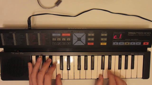 Yamaha PortaSound PSS-100 Sounds смотреть онлайн