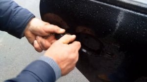 замена задней наружной ручки двери Lada Granta