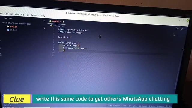 Retrieve any WhatsApp chat with python || #coding #facebook #programming #python смотреть онлайн
