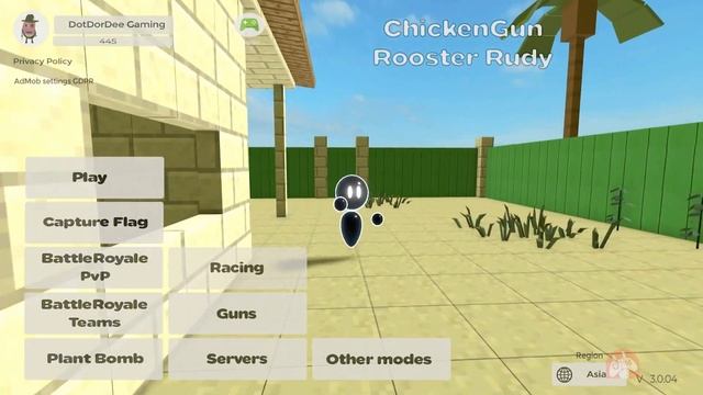 Tiny Robot in Lobby - Chicken Gun Roblox смотреть онлайн