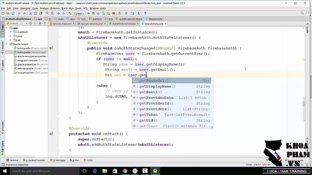 Lập trình Android - Firebase Authentication Facebook Bài 5: Get Profile Và Logout смотреть онлайн