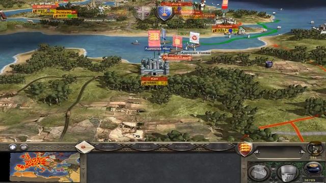 Прохождение игры Medieval II Total War. Королевство Англия. 104-я серия Штурм Венеции.