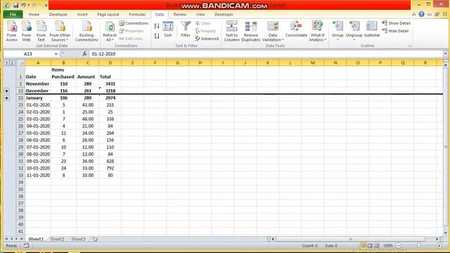 தமிழில் Grouping/Ungrouping - MS Excel - In Tamil смотреть онлайн