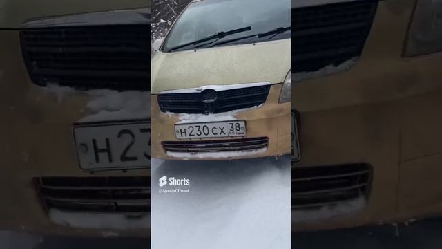 Дождались снег ❄️ #shorts #car #offroad #toyota