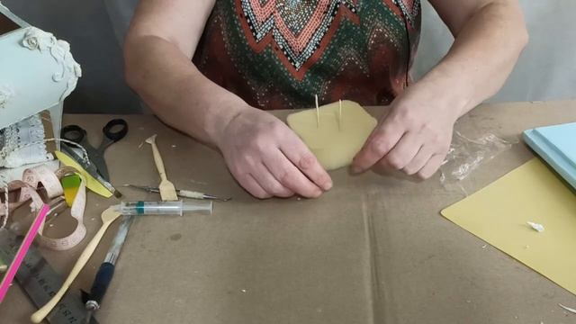 Шкатулка из картона своими руками.Часть 2 смотреть онлайн