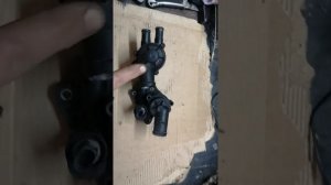 Шкода Фабия ремонт термостата. 1.6