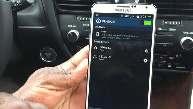 How to Pair a Bluetooth Phone to your Lexus смотреть онлайн