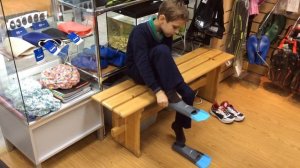 Как выбрать тренировочные ласты ребенку