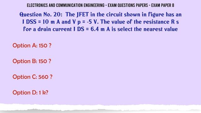 MCQ Questions Exam Questions Papers - Exam Paper 8 with Answers смотреть онлайн