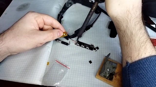 Відновлення та ремонт блютуз окуляр, заміна батареї | Bluetooth glasses repair, battery replacement смотреть онлайн