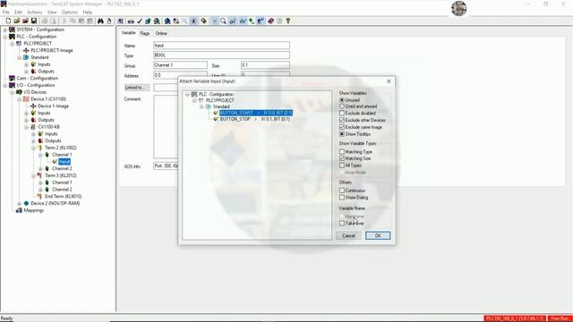 TwinCAT V2.11 connect with PLC Beckhoff basic programming and visualizations control tutorial Part1 смотреть онлайн