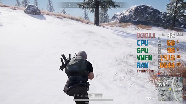 GeForce GT 1030 -- Intel Core i5-2500K -- PUBG FPS Test Vikendi AA Ultra смотреть онлайн