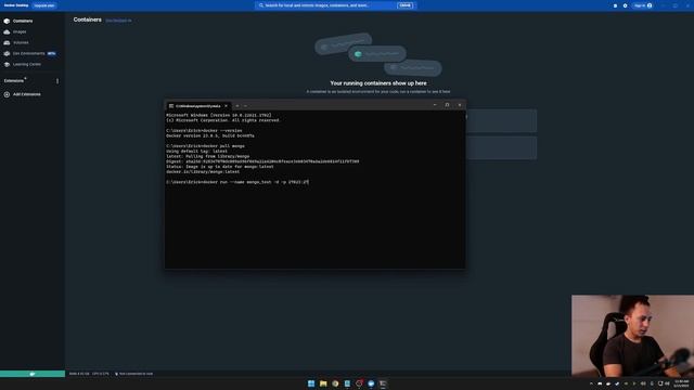 DOCKER - Como crear un contenedor de MongoDB смотреть онлайн