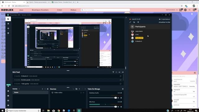 Live plusieurs jeux msp,roblox,sims 4 смотреть онлайн